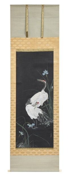 Peinture importante sur rouleau (kakejiku) par Shiba Kôkan (1747-1818