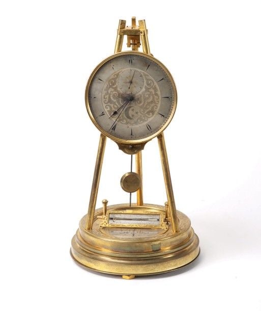 Pendule à système et balance pèse-lettres (Mizan ul-hava)