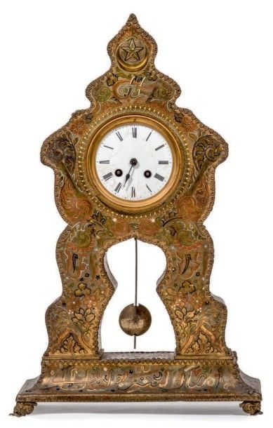 Pendule orientaliste