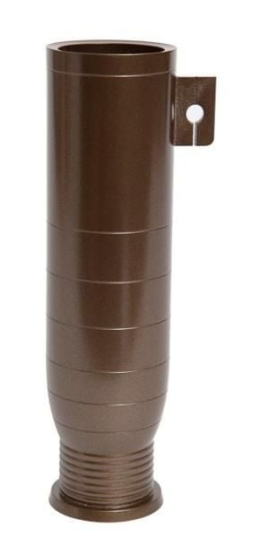Petit vase en laiton de forme cylindrique avec une ans