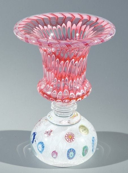 Petit vase Médicis «Penholder» signé et daté SL 197