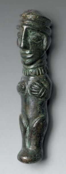 Petite figurine féminine ex-vot
