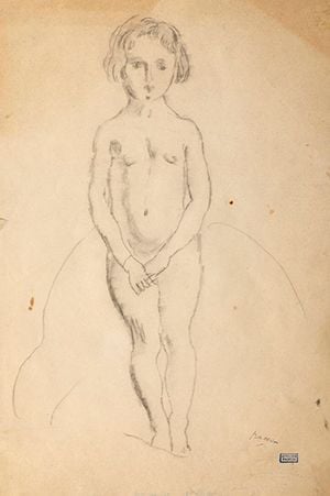 Petite fille, Paris, 1924