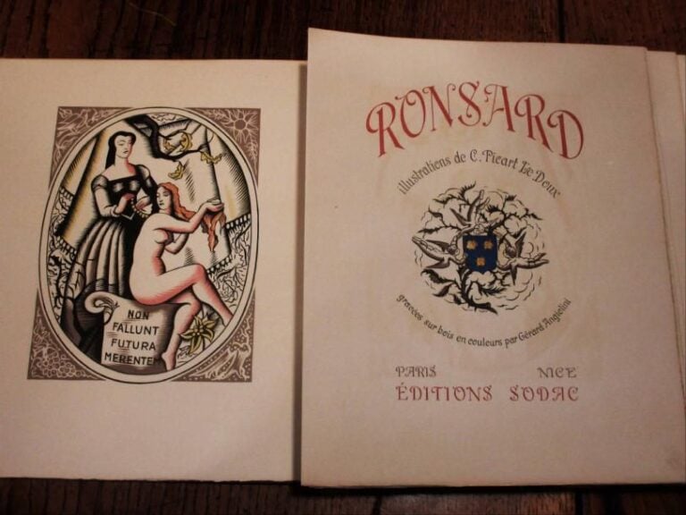 [PICART LE DOUX] - RONSARD (Pierre de