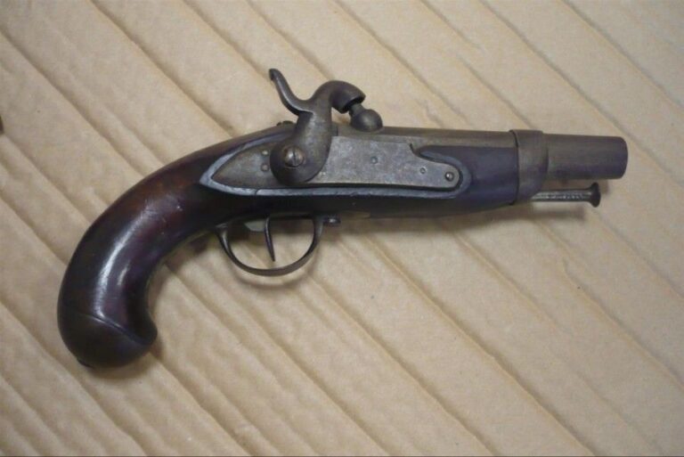 Pistolet de Gendarmerie, modèle 1822 T BIS (en l'état