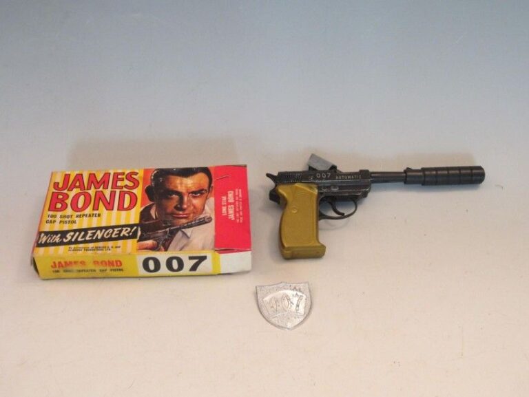 Pistolet James Bond 007 par LONE STAR en boite
