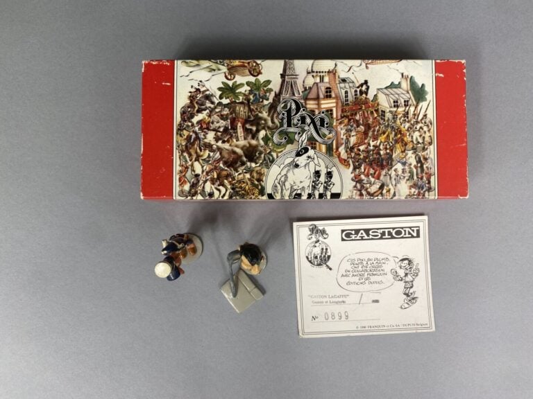 PIXI - Gaston Lagaffe - Gaston et Longtarin - Avec certificat d'authenticité, n…