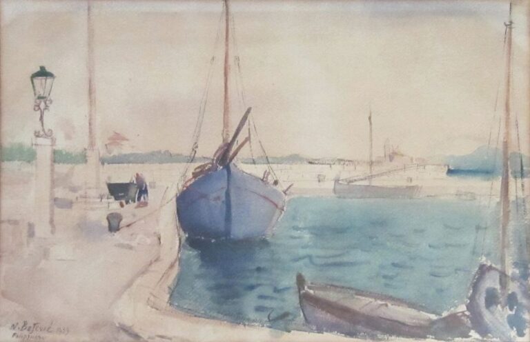 Port à Filippiakov (?), 1939