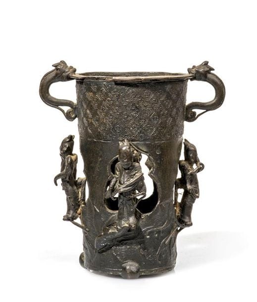 PORTE BÂTON D'ENCENS EN BRONZE
