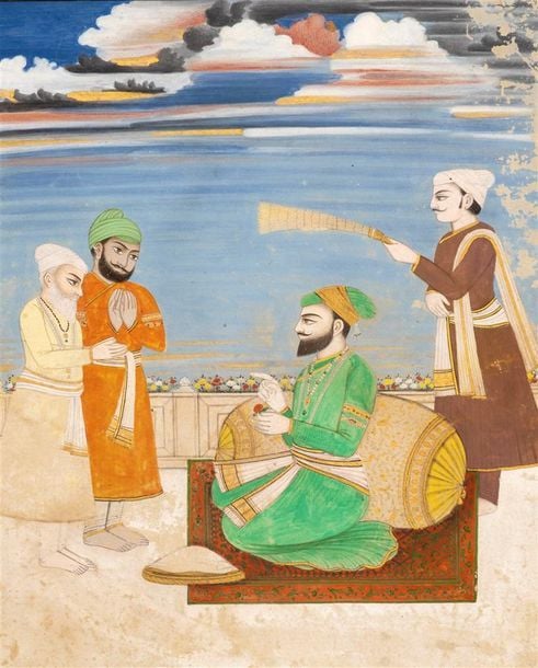 Portrait d'un notable Sikh
