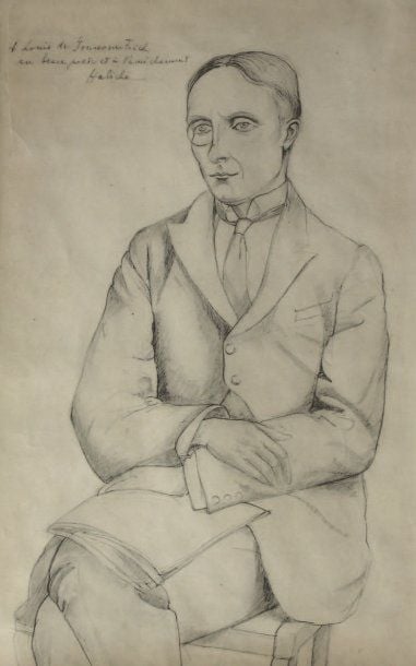 Portrait de Louis de Gonzague Frick Mine de plom