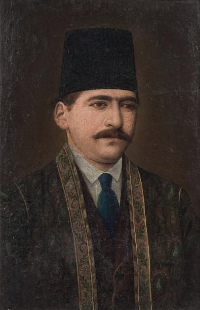 Portrait de notable iranien