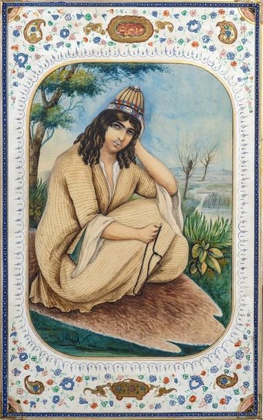 Portrait de Nur Ali Shah