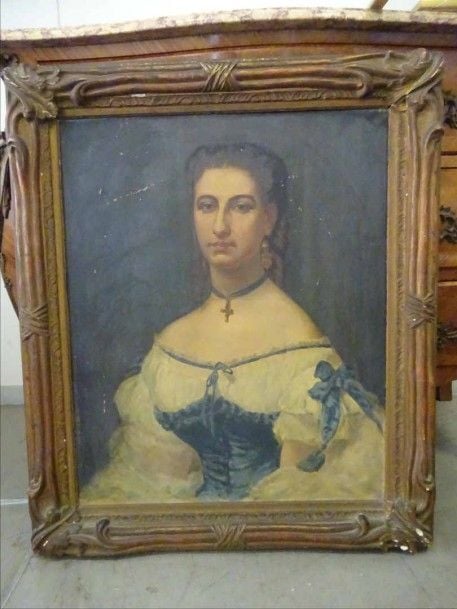 Portrait présumé de la princesse Léonide Henriette Poniatowska