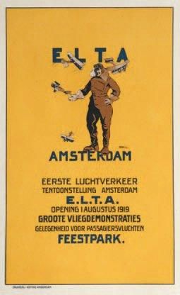Première exposition de l'aviation à Amsterda