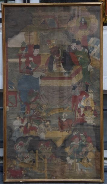 PROBABLE ECOLE CHINOISE (Active XIXe siècle)