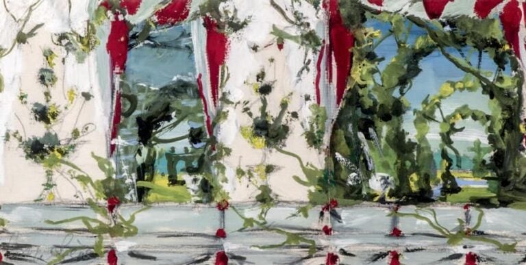 Projet de décor pour les Ballets russes
