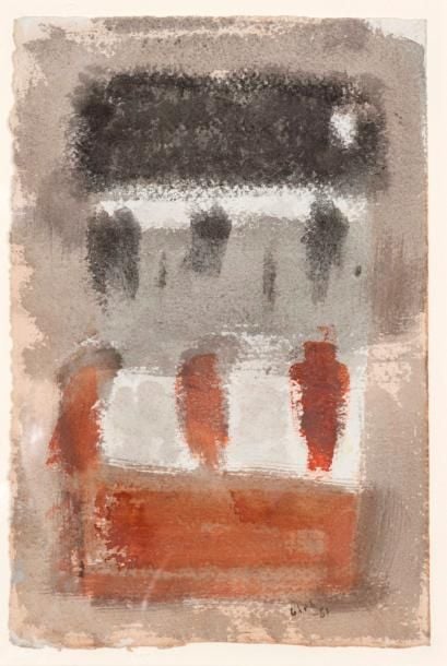 Projet de tapisserie: Gâd, 1961