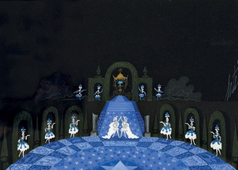 Projet pour le ballet de Claude Debussy,