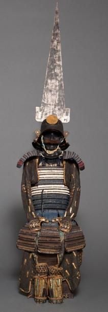 Rare et importante armure de guerrier japonaise (yoroi) complèt