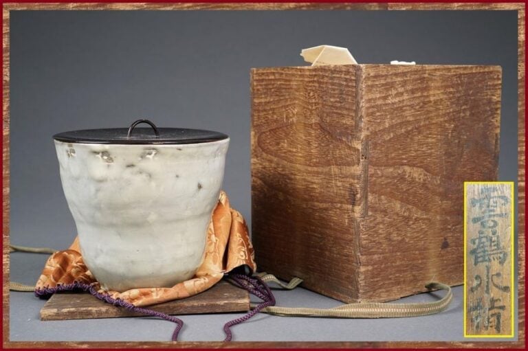 RECIPIENT A EAUX USEES POUR LA CEREMONIE DU THE / CHANOYU