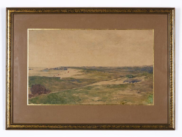 RENÉ FRANÇOIS - (NÉ EN 1951) - « L'Esconil, dans le - Finistère » - Deux aquare…