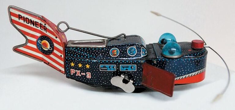 Robot Baleine Occasion sans Boîte Japon, 1955 Robot en tôle de 23 cm - Fonctionne à clé