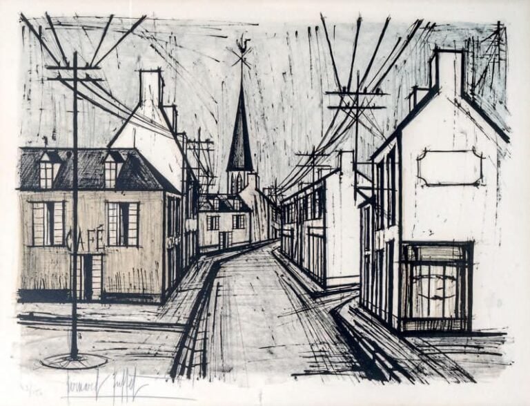 Rue de village, circa 1969