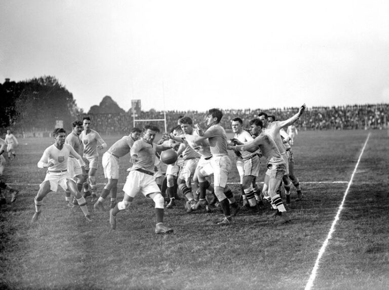 Rugby, France - États-Unis- 1920 © Collections L'Équipe 10 octobre 192