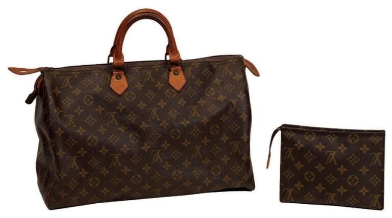 SAC DE VOYAGE modèle Speedy avec sa trousse