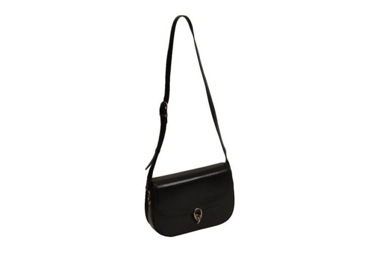 SAC en cuir bleu marine