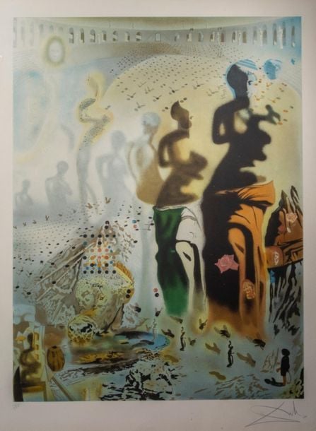 Salvador DALI (1904-1989) d'après