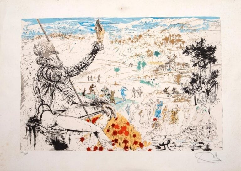 Salvador DALI ( 1904-1989) d'après