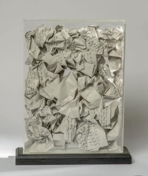 Sans titre (Poubelle de Jacques Lepage), 1972