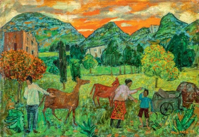 Scène de campagne, 1969