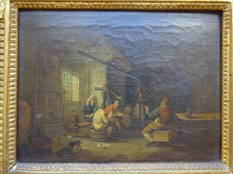 Scène de taverne