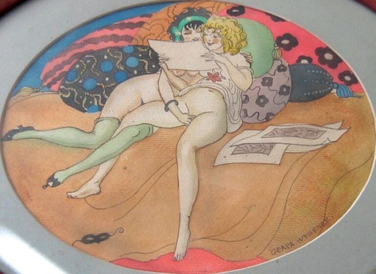 Scène érotique