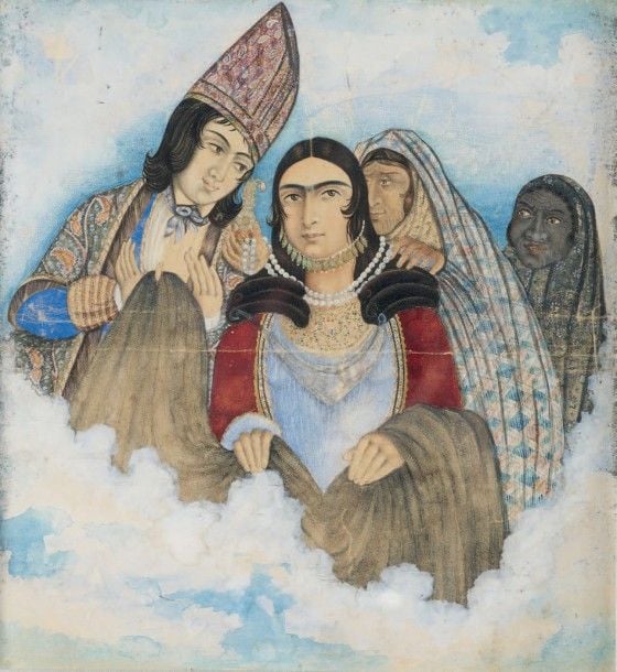 Scène érotique Qadjare