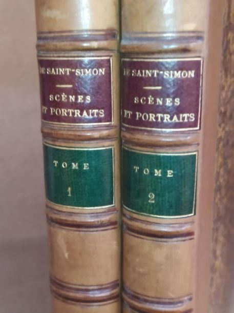 Scènes et portraits choisis dans les mémoires authentiques du Duc de Saint-Simo