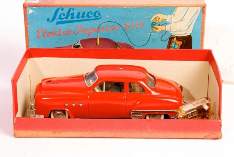 Schuco Elektro Ingenico 5311 - 1950 - BO Tôle peinte, battery toy, L: 24 cm 75%