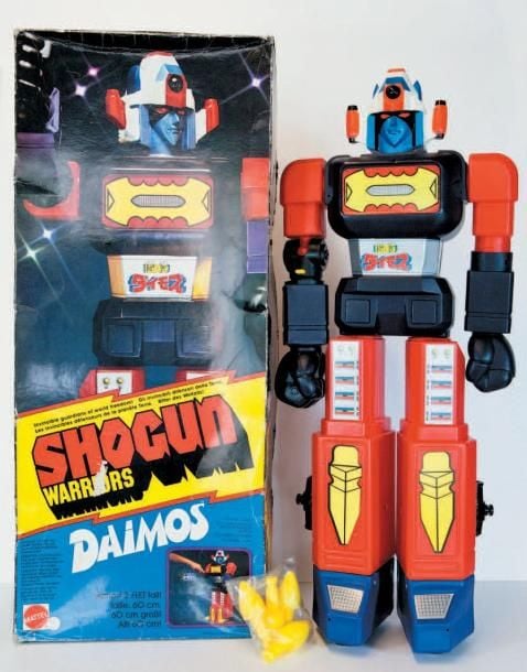 Shogun Warriors Mattel - Jumbo Machinder - Daimos Neuf en boîte Europe, 1979 Plastique - Di