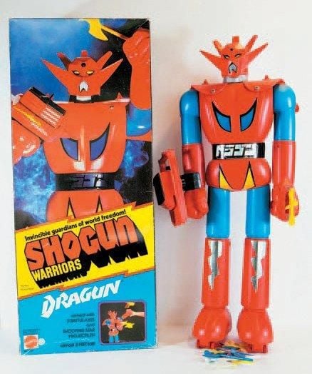 Shogun Warriors Mattel - Jumbo Machinder - Dragun Neuf en boîte USA, 1979 Plastique - Di