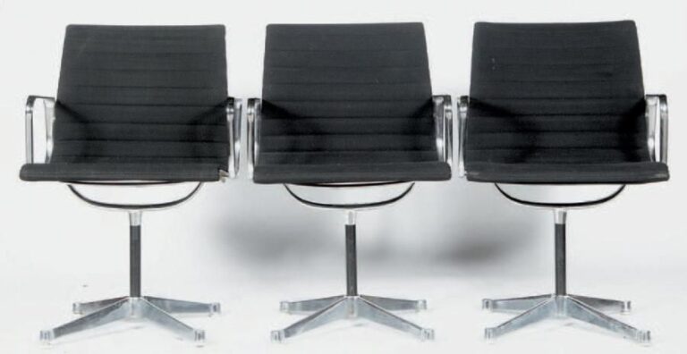 Six fauteuils de Eames