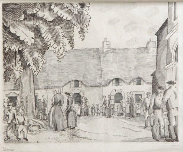Sortie de la grand-messe (Morbihan
