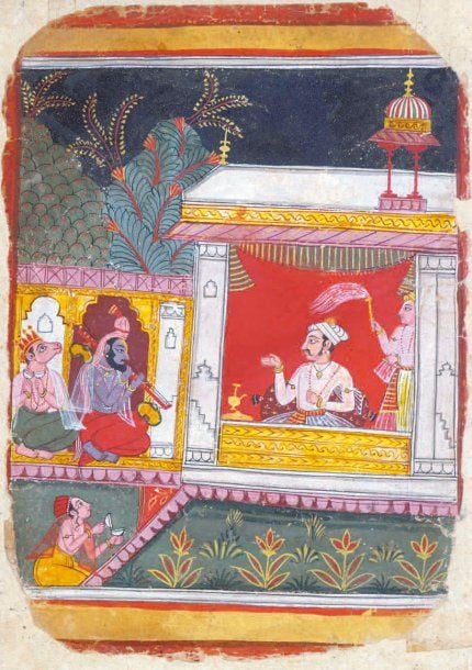 SRI RAGA Illustration d'un Ragamal
