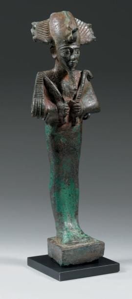 Statue d'Osiris debou