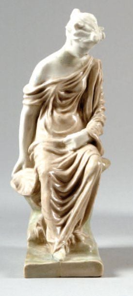 Statuette « Tanagra assise