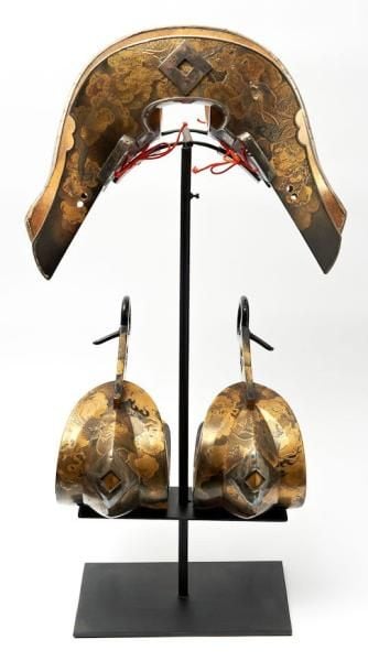 Superbe selle de cheval très rare en bois laqu