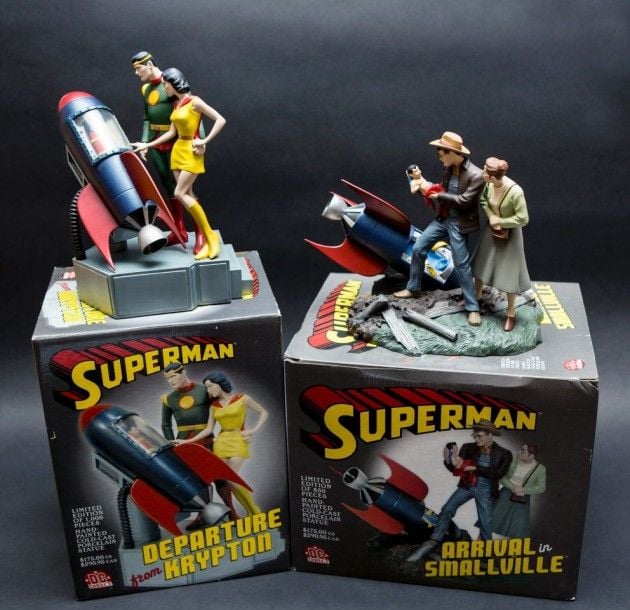 Superman DC Direct Lot de 2 Statue