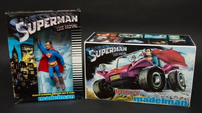 Superman Madelman - Set Poupée et Buggy Superman The Movie Neu